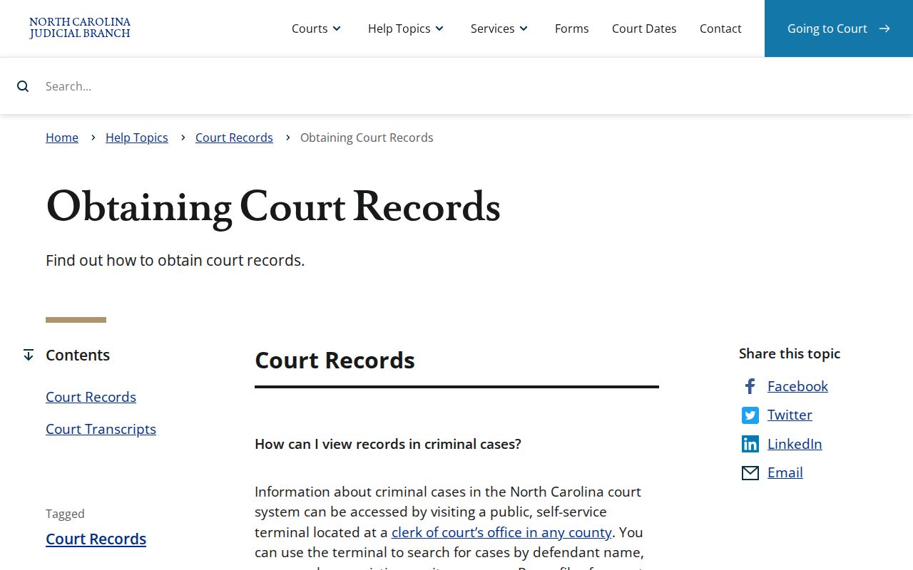 Rowan County criminal court records access and paper file instructions