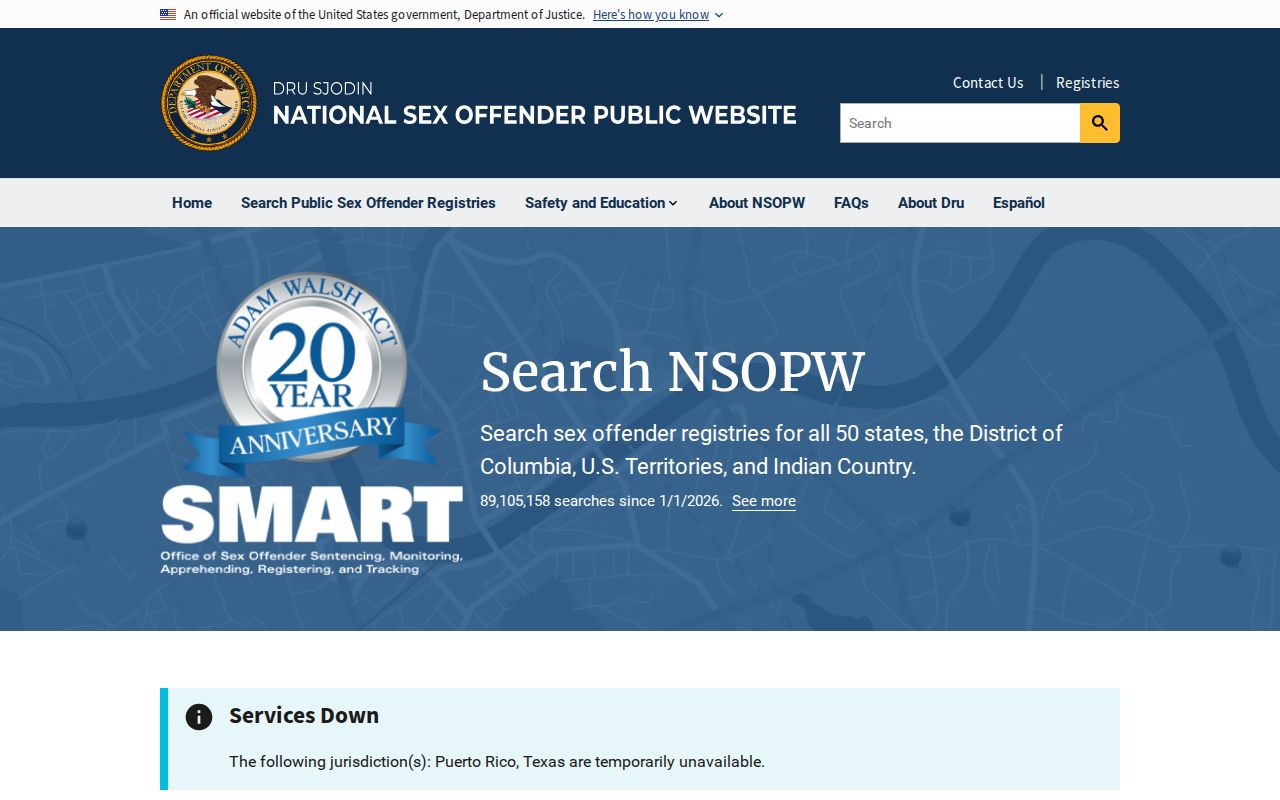 Rowan County sex offender lookup extended through NSOPW